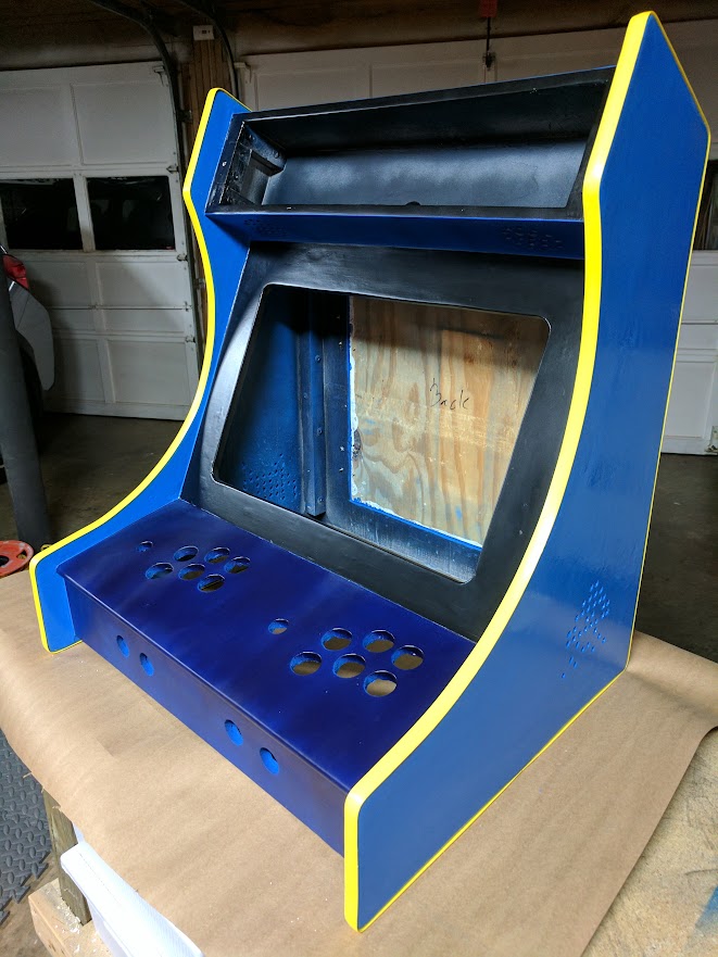 Arcade machine in progress