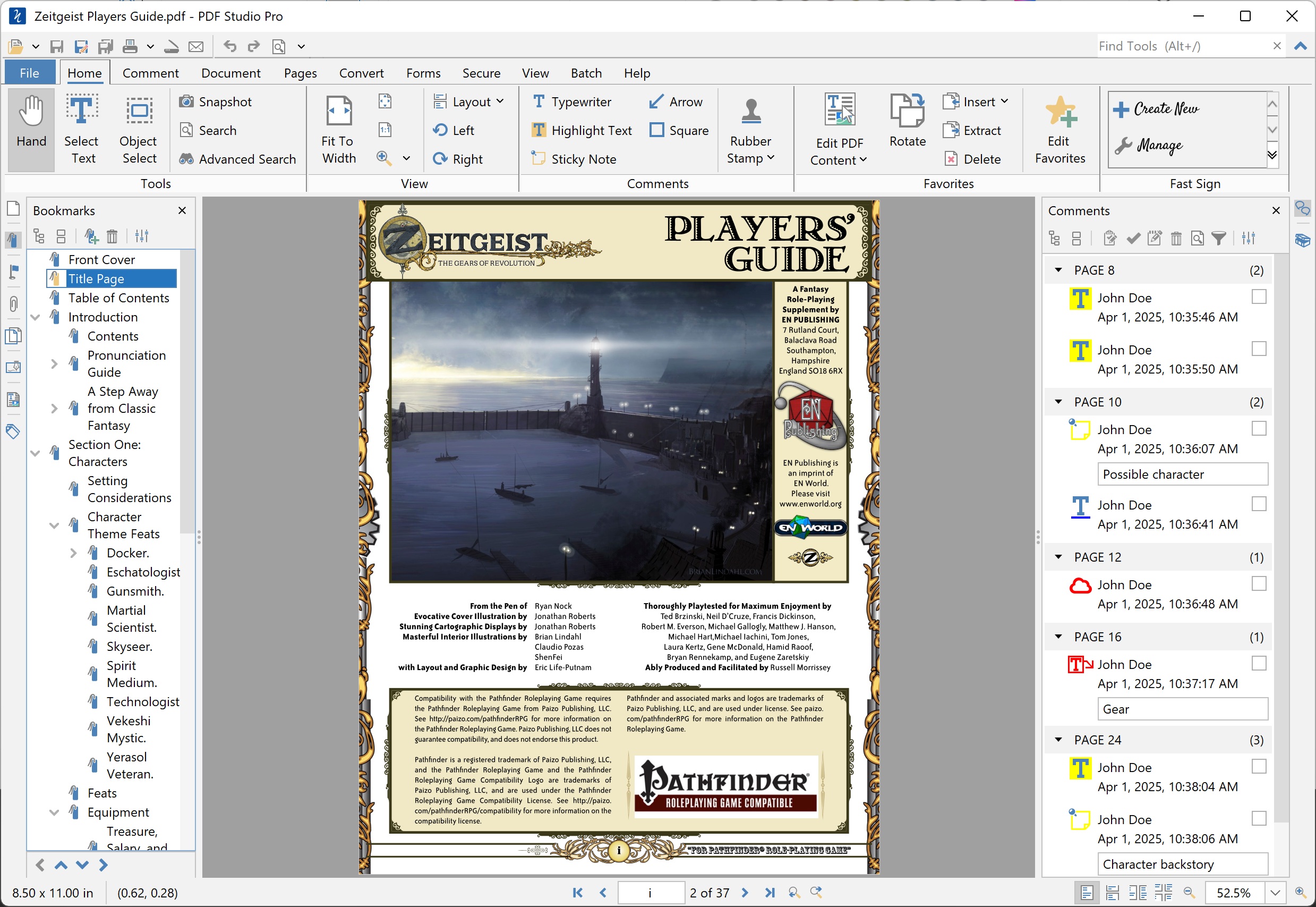 New, redesigned user interface of the PDF editor, showing a modern and clean layout.